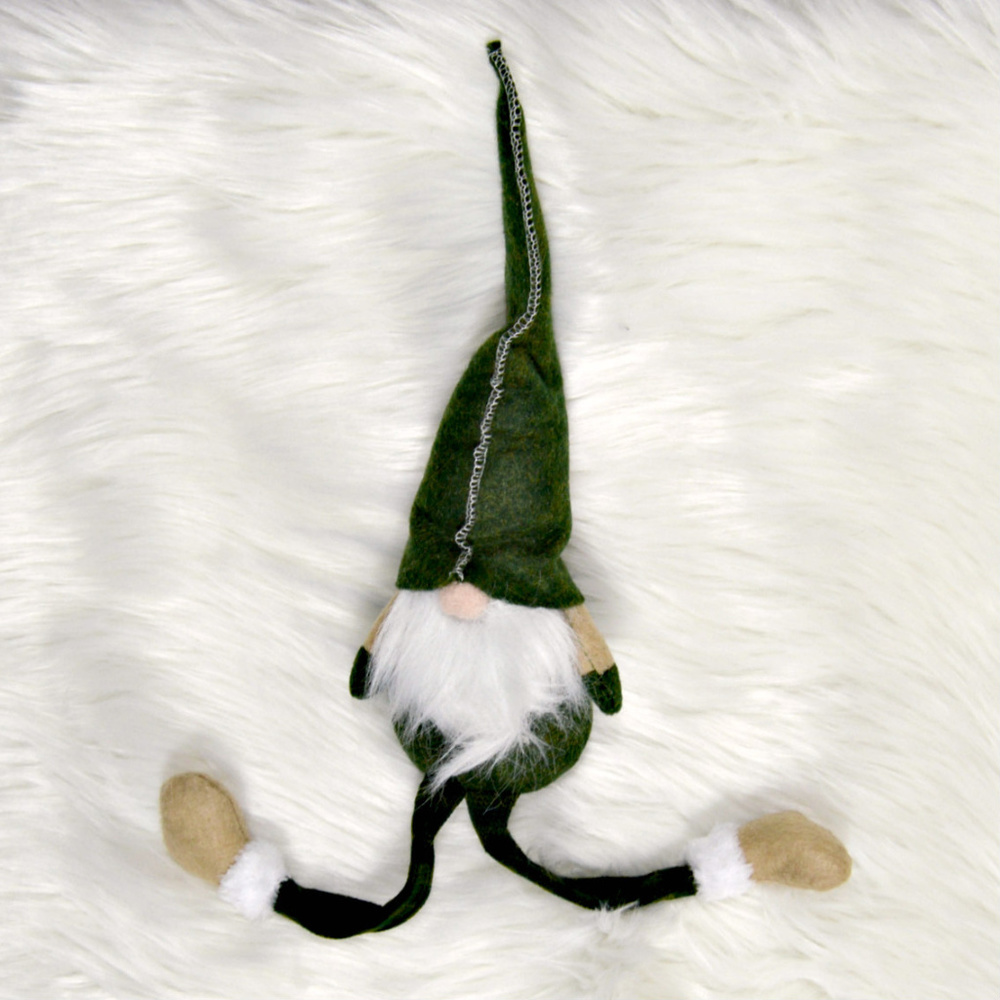 Christmas Holiday Elf Gnome Ornament Toy - Picture 2 of 3